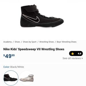 Nike Speedsweep Boys Wrestling Shoes